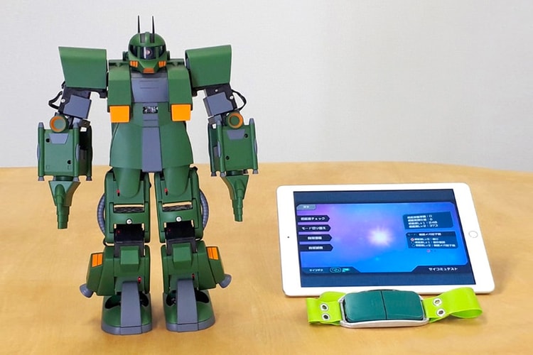 Hitachi's NeU Project Creates Brain-Controlled Bandai Gundam Figure