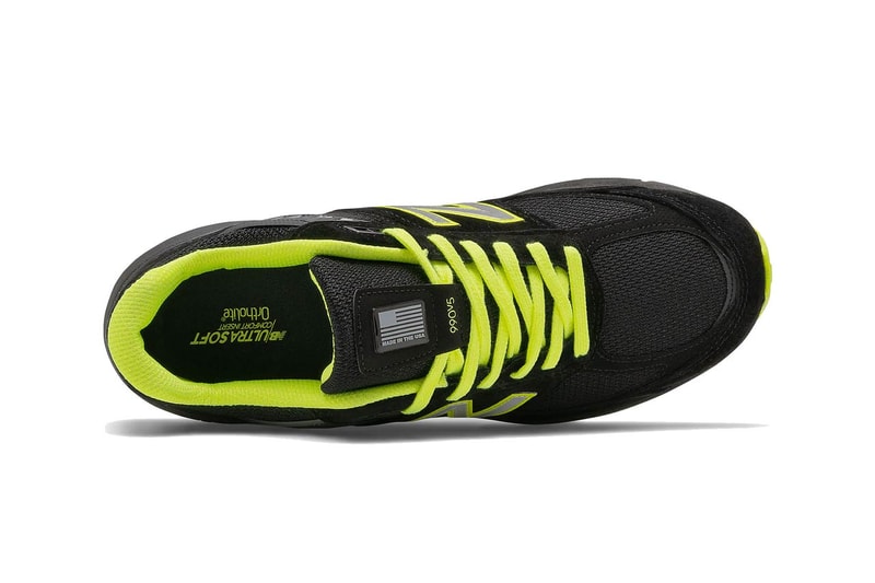 new balance 992 990v5 neon black gray yellow made in the usa official release date info photos price store list buying guide