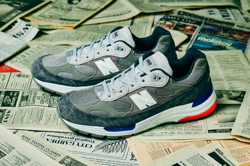 New Balance M992AG Gray menswear streetwear fall winter 2020 fw20 collection footwear shoes sneakers kicks trainers runners