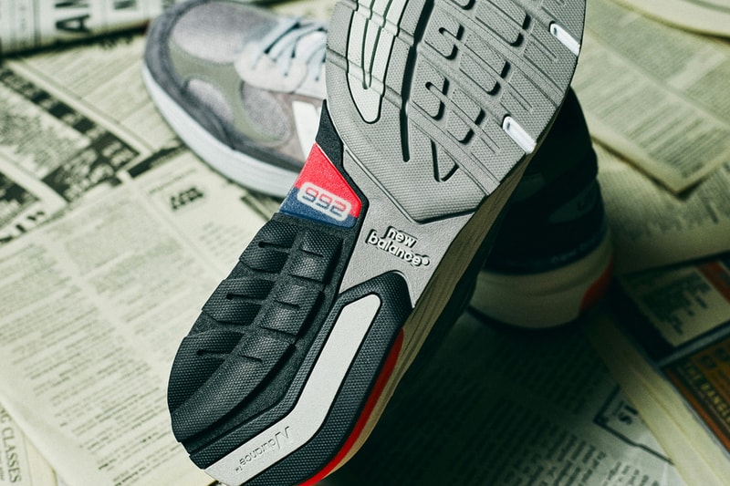 New Balance M992AG Gray menswear streetwear fall winter 2020 fw20 collection footwear shoes sneakers kicks trainers runners