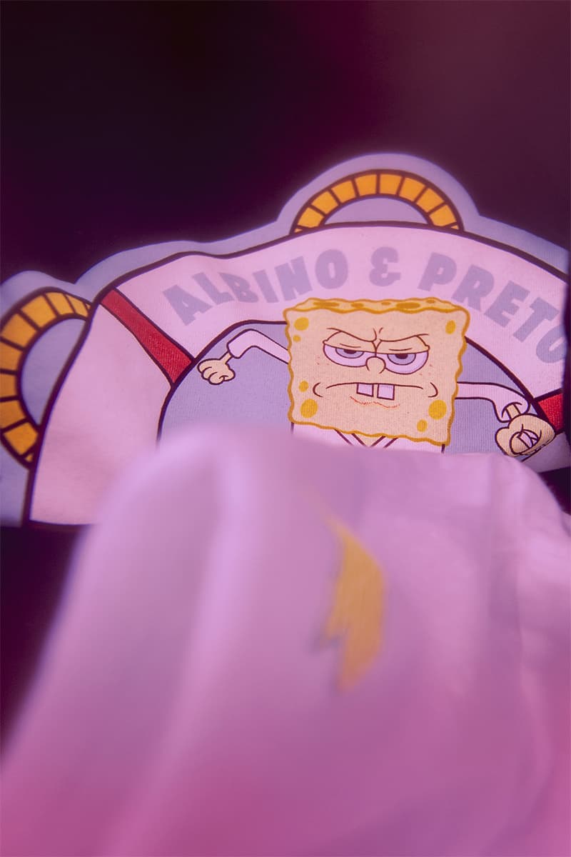 Nickelodeon Spongebob Squarepants Albino & Preto Collection Release info Date Buy Price T shirt Gi
