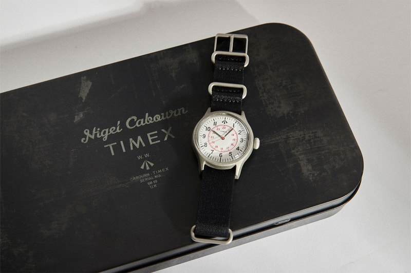 nigel cabourn timex naval officers watch timepiece collaboration military vintage royal navy