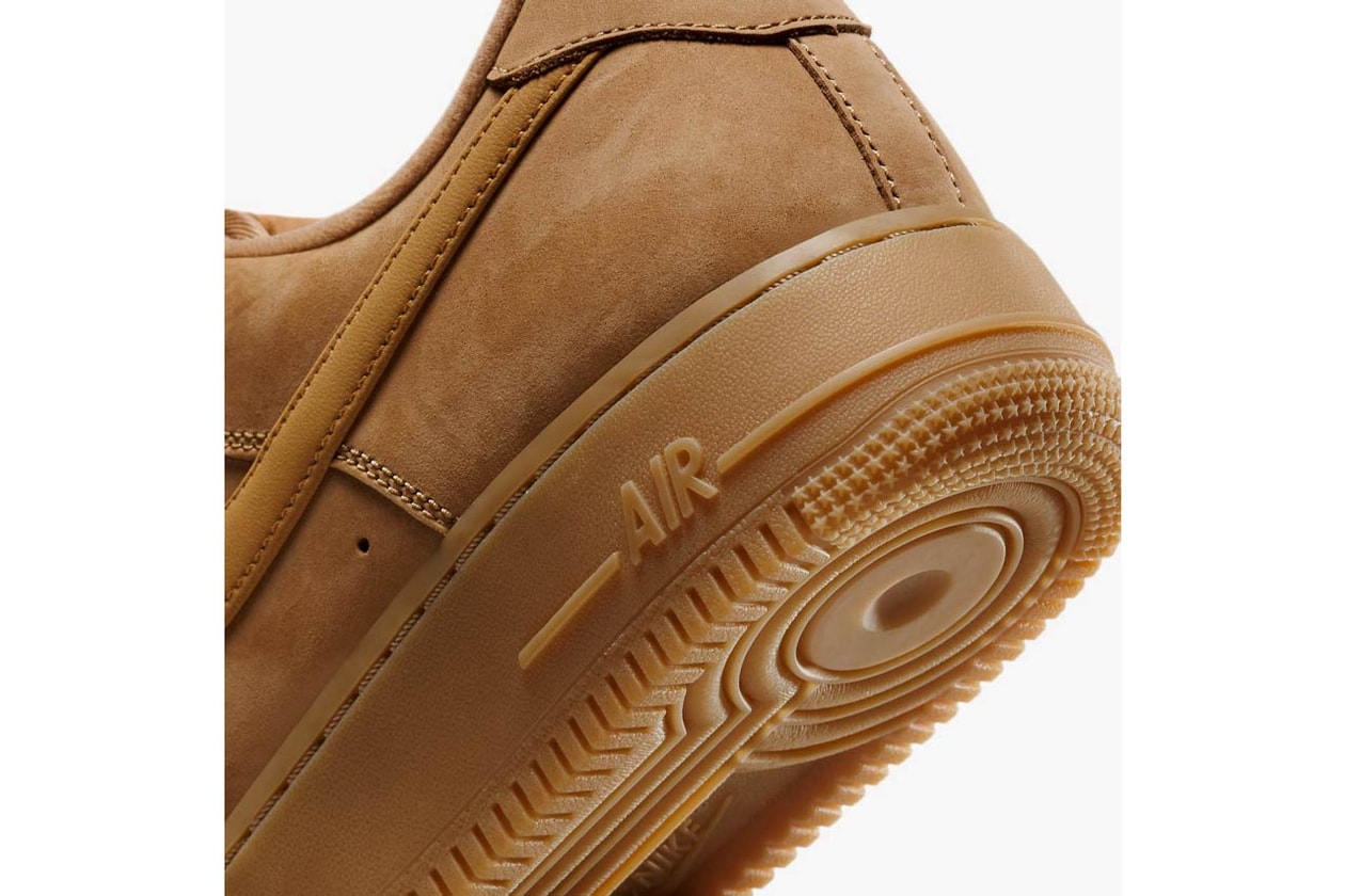Detailed Looks // Supreme x Nike Air Force 1 Low Flax