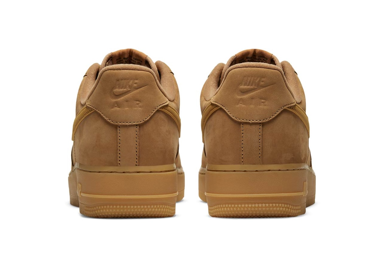 nike sportswear air force 1 low flax gum light brown black wheat CJ9179 200 official release date info photos price store list buying guide