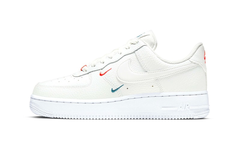Nike Air Force 1 Summit White Solar Red CT1989101 menswear streetwear fall winter 2020 collection fw20 shoes sneakers footwear kicks trainers runners