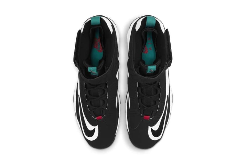 nike sportswear air ken griffey jr max 1 freshwater white black varsity red official release date info photos price store list buying guide