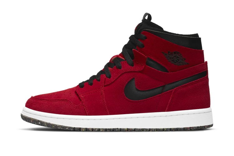 Air Jordan 1 Zoom's "Gym Red" Colorway Receives Premium Suede Uppers