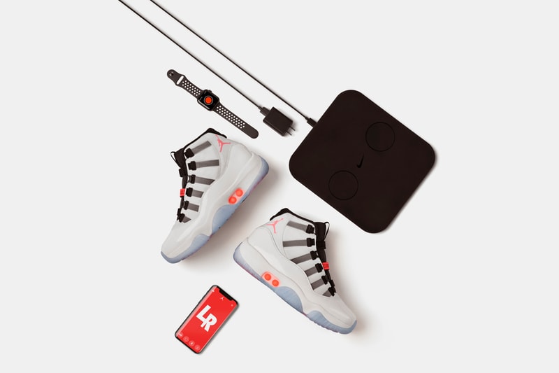 Nike Jordan Brand Air Jordan 11 25th Anniversary Jubilee Edition Adapt Auto Lacing Tinker Hatfield Jumpman Michael MJ Basketball Sneaker Shoe Trainer Mid Top Release Information Drop Date Closer First Look