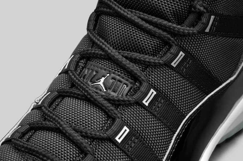 Nike Jordan Brand Air Jordan 11 25th Anniversary Jubilee Edition Adapt Auto Lacing Tinker Hatfield Jumpman Michael MJ Basketball Sneaker Shoe Trainer Mid Top Release Information Drop Date Closer First Look