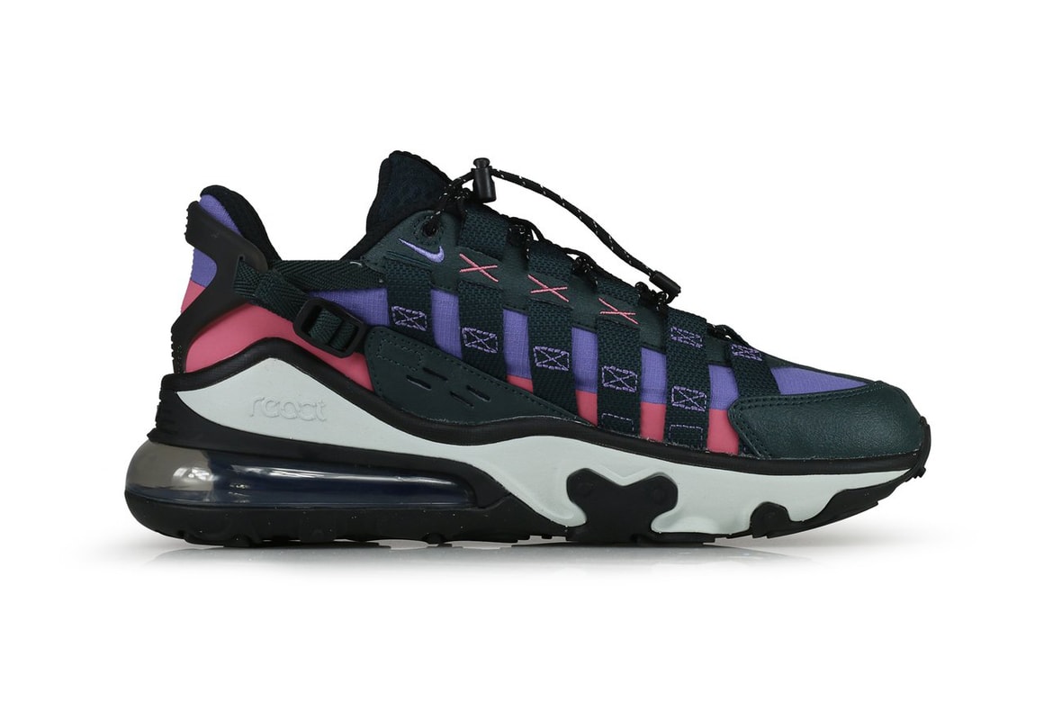 Nike Air Max 270 Vistascape Black Pink Purple Hypebeast Nike Air Max 270 Vistascape Black Pink Purple Hypebeast