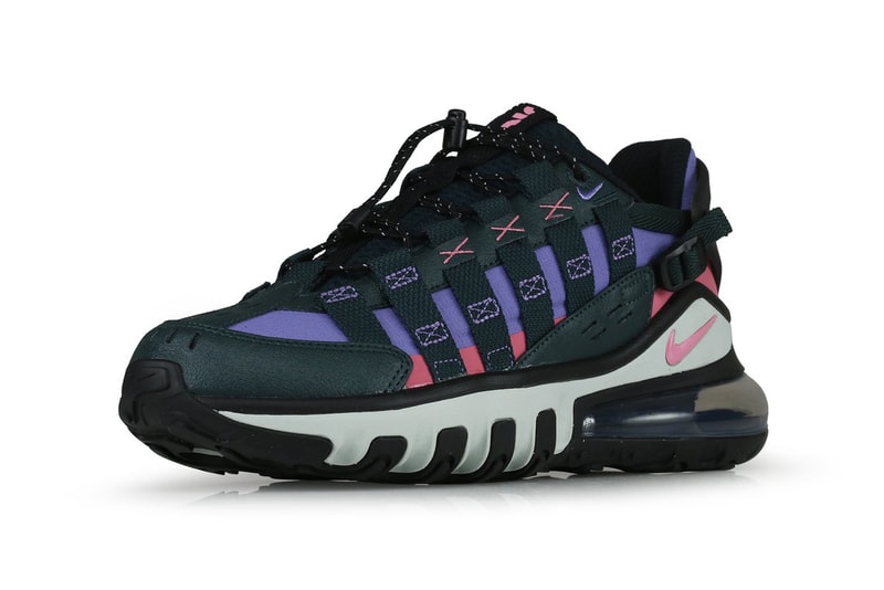 Nike Air Max 270 Vistascape "Black/Pink/Purple" cq7740300 Release Information Drop Date ACG Classic OG Colorway Closer First Look Chunky Technical Terrain Sneaker Shoe Trainer Footwear REACT