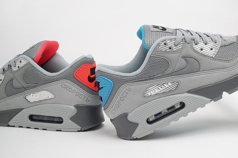 nike air max 90 release information moscow lazer grey smoke blue infrared release information buy cop purchase details russia