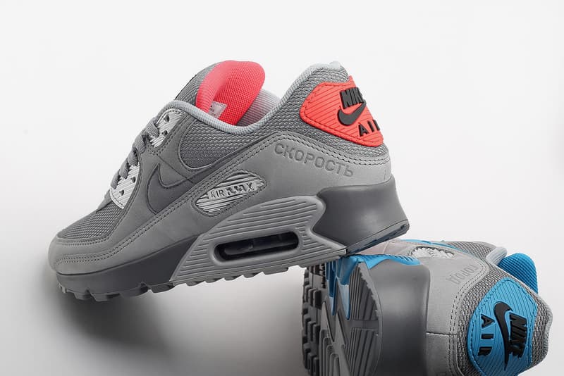 nike air max 90 release information moscow lazer grey smoke blue infrared release information buy cop purchase details russia