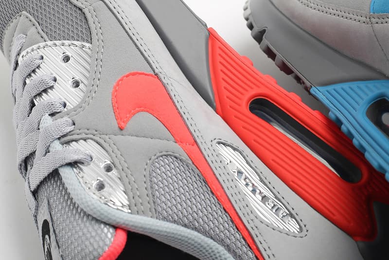 nike air max 90 release information moscow lazer grey smoke blue infrared release information buy cop purchase details russia