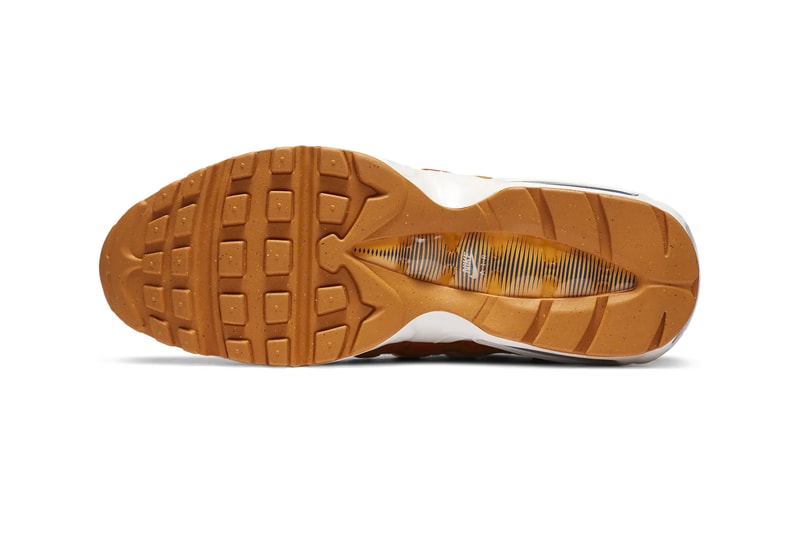 Nike Air Max 95 Twine Tawny Deep Royal Blue Sail CU1560 700 menswear streetwear fall winter 2020 collection fw20 sneakers shoes kicks trainers runners footwear