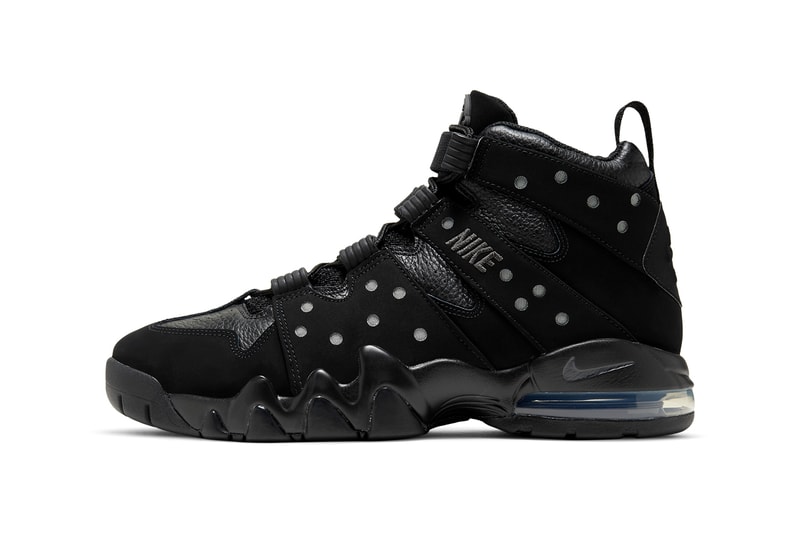 nike sportswear basketball air max2 cb 94 black dark charcoal metallic silver DC1411 001 charles barkley official release date info photos price store list buying guide