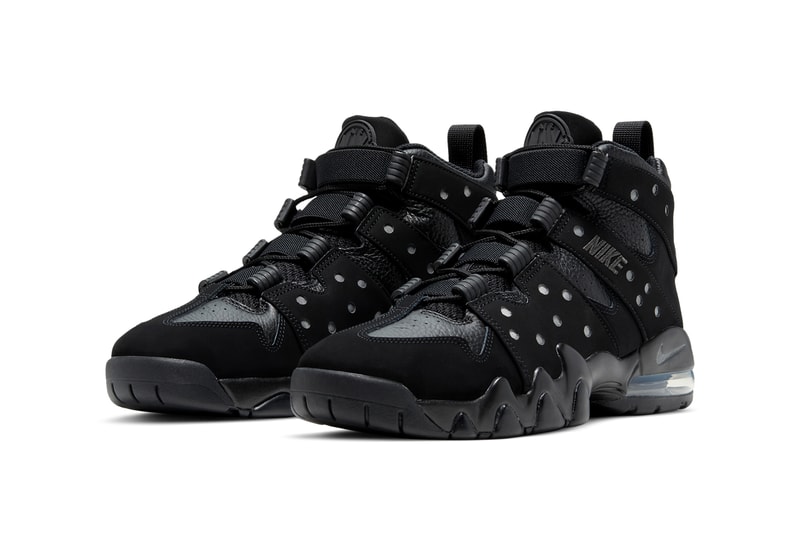nike sportswear basketball air max2 cb 94 black dark charcoal metallic silver DC1411 001 charles barkley official release date info photos price store list buying guide