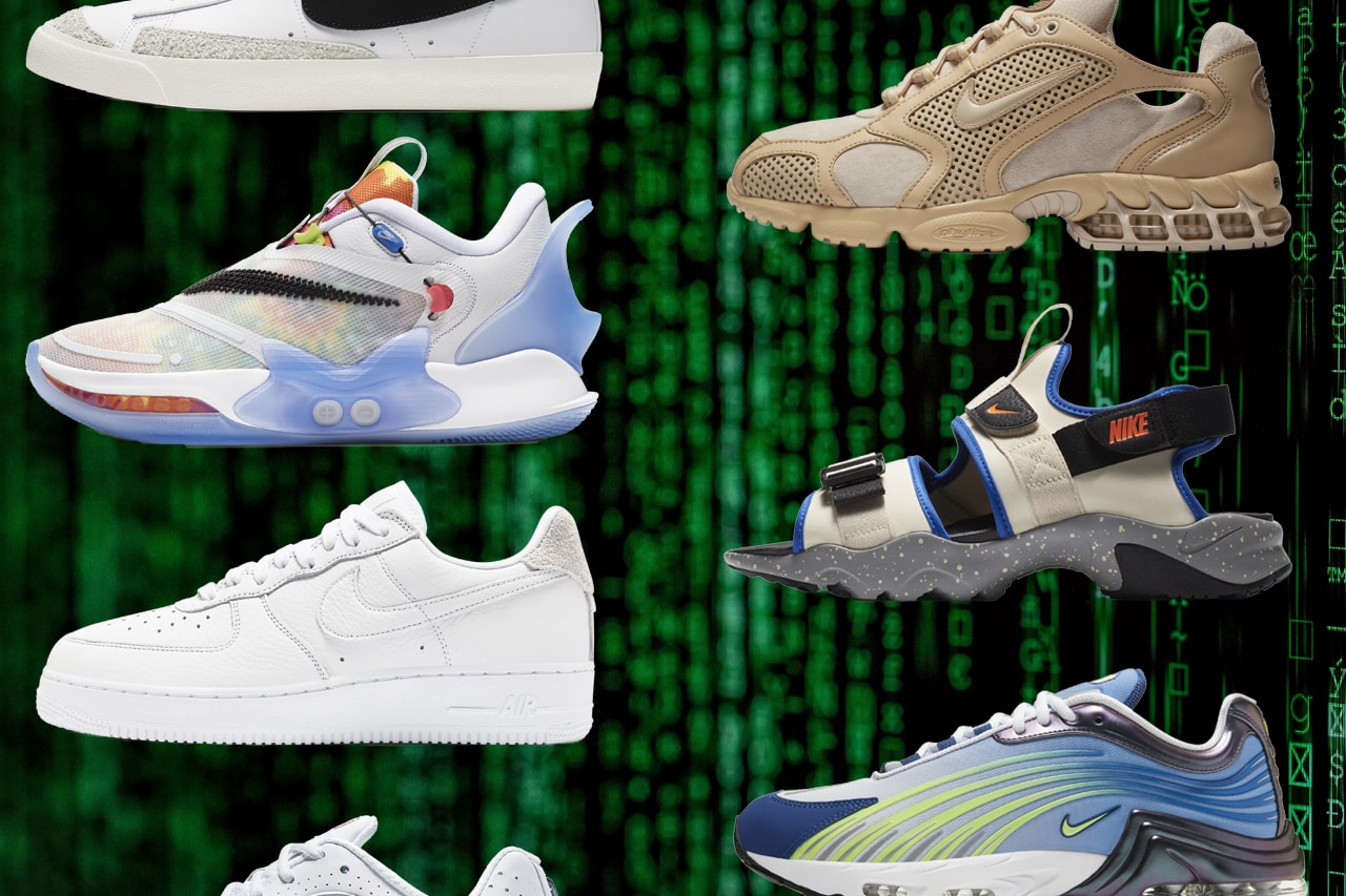 Nike Cyber Monday 25 Percent Off Deal Best Shoes Jackets Outwear Cop Online Shop Black Friday Sales ACG Blazer Mid '77 Vintage Adapt BB 2.0 Air Force 1 '07 Craft Daybreak Type Canyon House Slipper Slide Shoe Indoors Lockdown Covid-19 Coronavirus Shox R4 Air Zoom Spiridon Cage 2 Air Max Plus 2 
