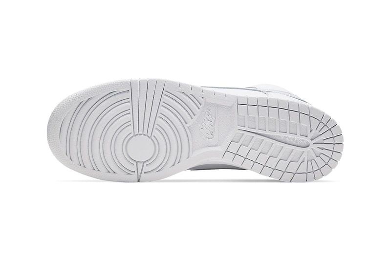 Nike Dunk High "Pure Platinum" cz8149-101 Sneaker Release Information Drop Date Cop Online Shop Footwear Swoosh SB Skateboarding Basketball Triple White Clean 