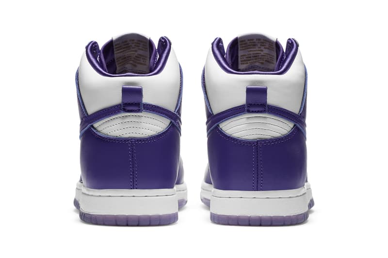 nike sportswear dunk high varsity purple white gold dc5382 100 womens official release date info photos price store list buying guide