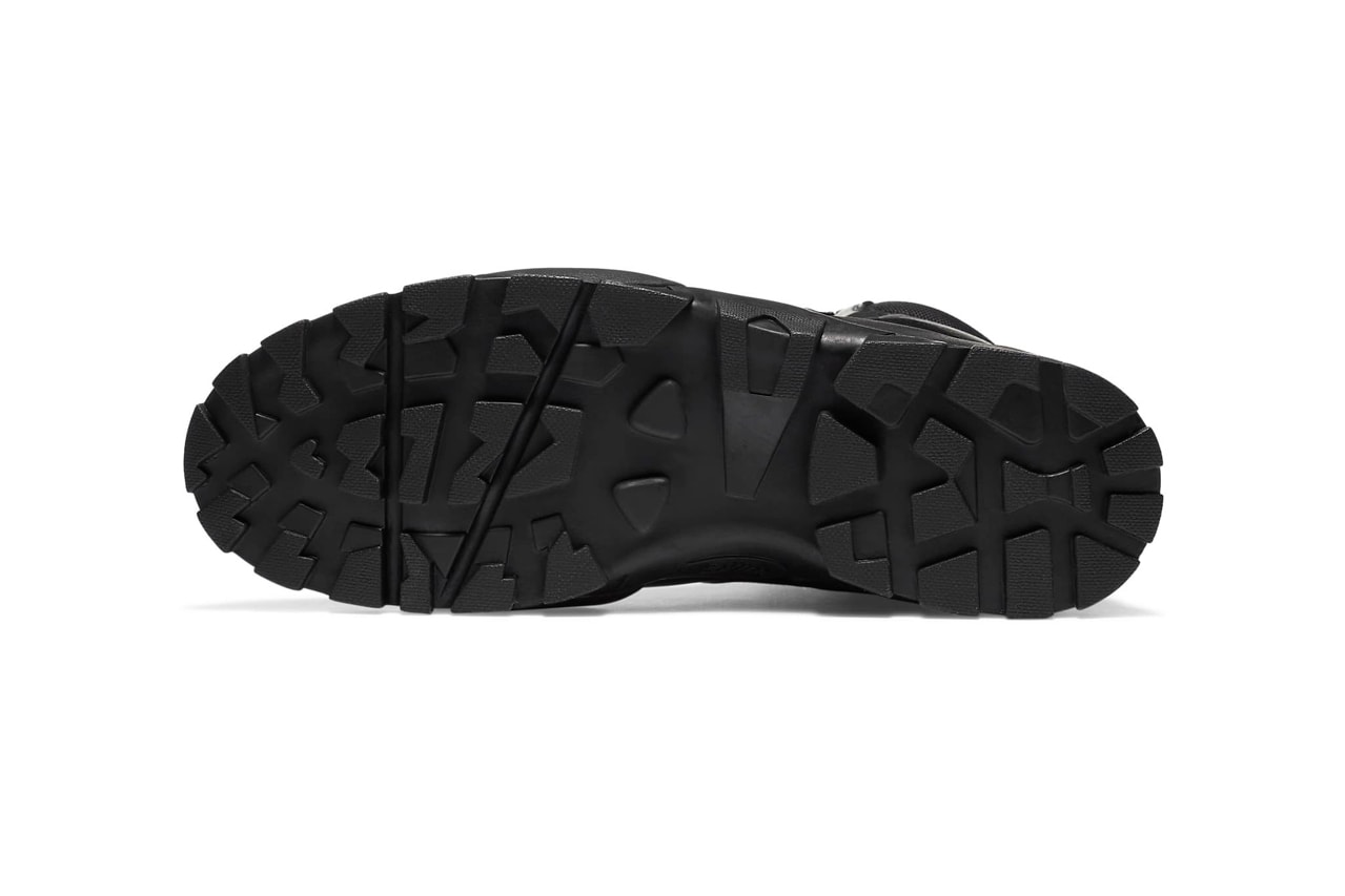 Nike Rhyodomo GTX Boot GORE-TEX CQ0186-001 black / rubber light brown / kumquat yellow / coal black sneaker release information closer look fall winter 2020 fw20 footwear chunky sneaker shoe all terrain 