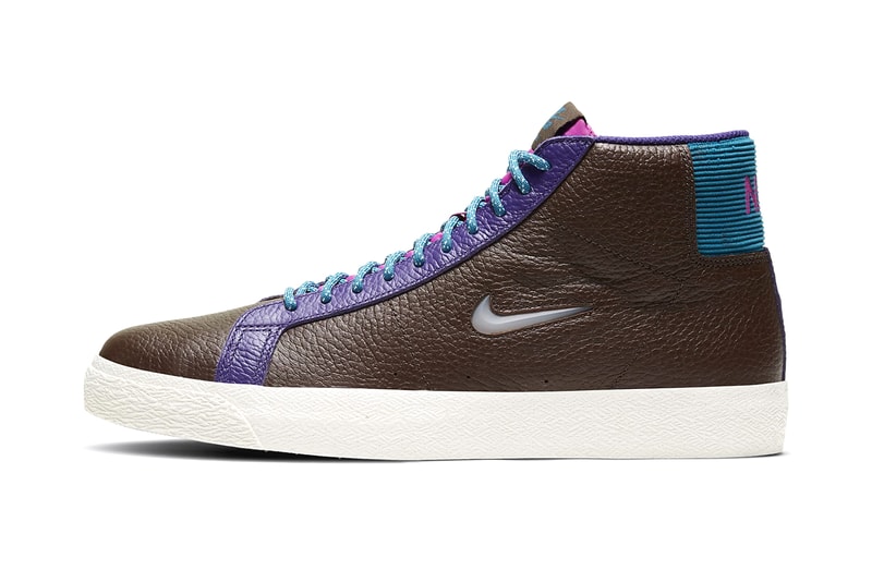 Nike SB Zoom Blazer Mid Premium Baroque Brown CU5283 201 info menswear streetwear footwear shoes sneakers kicks trainers runners