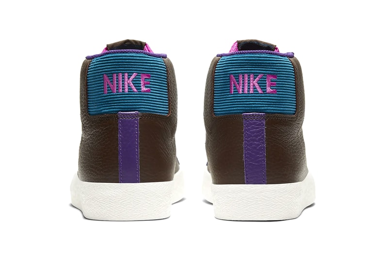 Nike SB Zoom Blazer Mid Premium Baroque Brown CU5283 201 info menswear streetwear footwear shoes sneakers kicks trainers runners