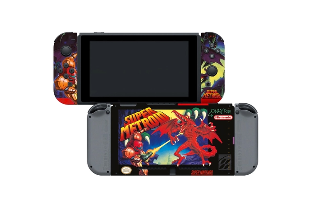 Nintendo Switch Skin Decal for Console Joy-con and Dock NES 