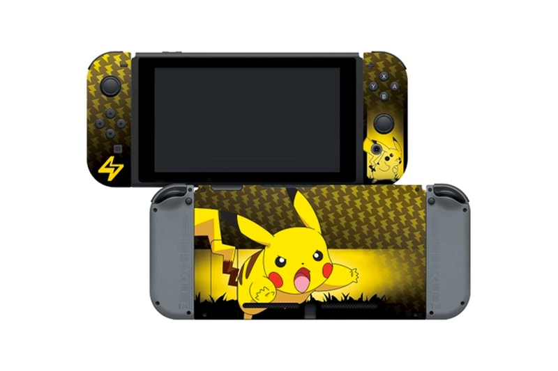 Nintendo Switch Pokemon Pikachu Yellow & Black Hard Pouch