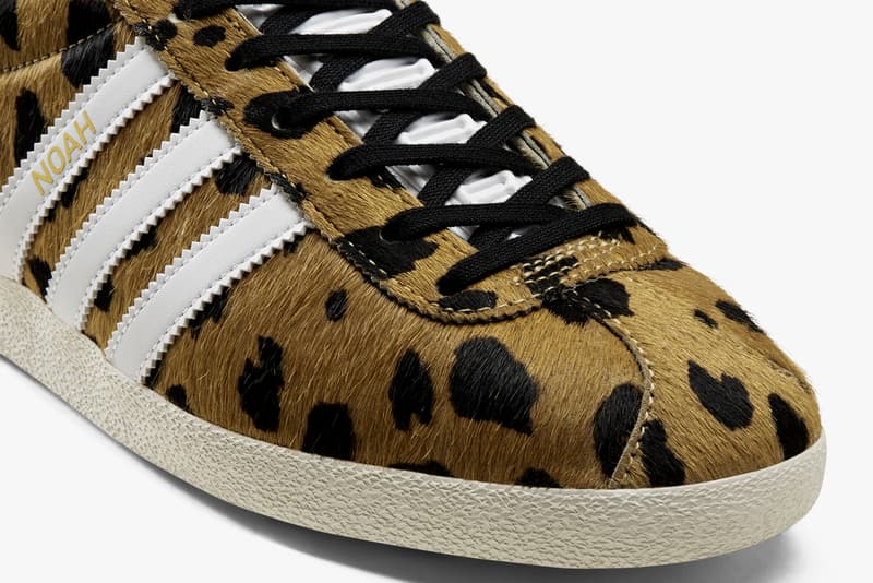 NOAH x adidas Originals Gazelle "Camo" "Cheetah" New York Label Three Stripes Collaboration OG Retro '90s 1990 Brendon Babenzien Supreme FW20 Fall Winter 2020 