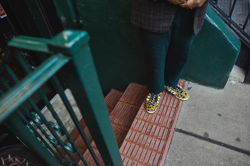 NOAH x adidas Originals Gazelle "Camo" "Cheetah" New York Label Three Stripes Collaboration OG Retro '90s 1990 Brendon Babenzien Supreme FW20 Fall Winter 2020 