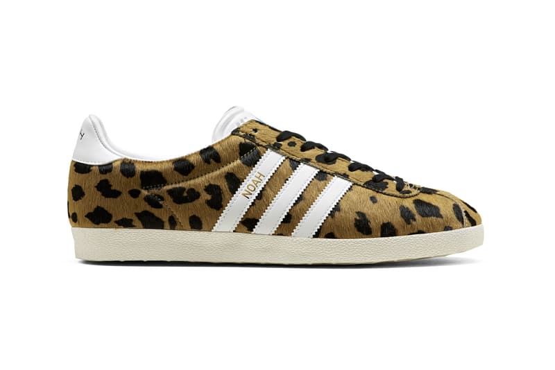 NOAH x adidas Originals Gazelle "Camo" "Cheetah" New York Label Three Stripes Collaboration OG Retro '90s 1990 Brendon Babenzien Supreme FW20 Fall Winter 2020 