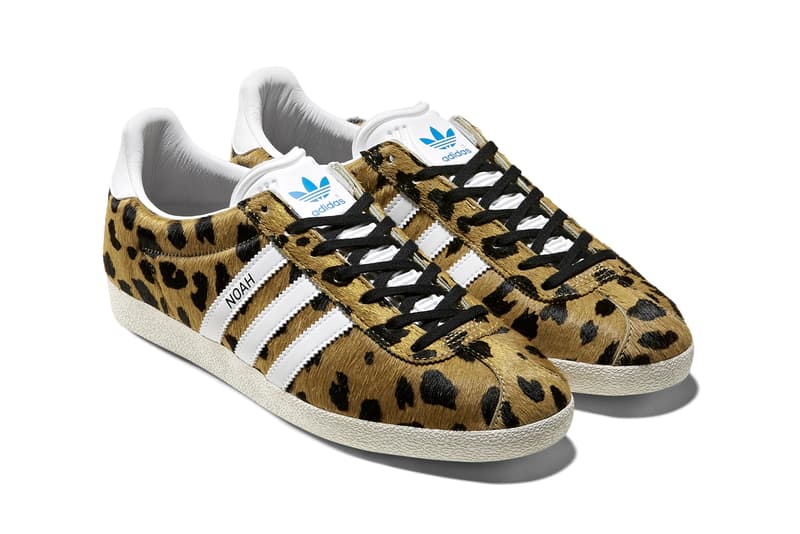 NOAH x adidas Originals Gazelle "Camo" "Cheetah" New York Label Three Stripes Collaboration OG Retro '90s 1990 Brendon Babenzien Supreme FW20 Fall Winter 2020 