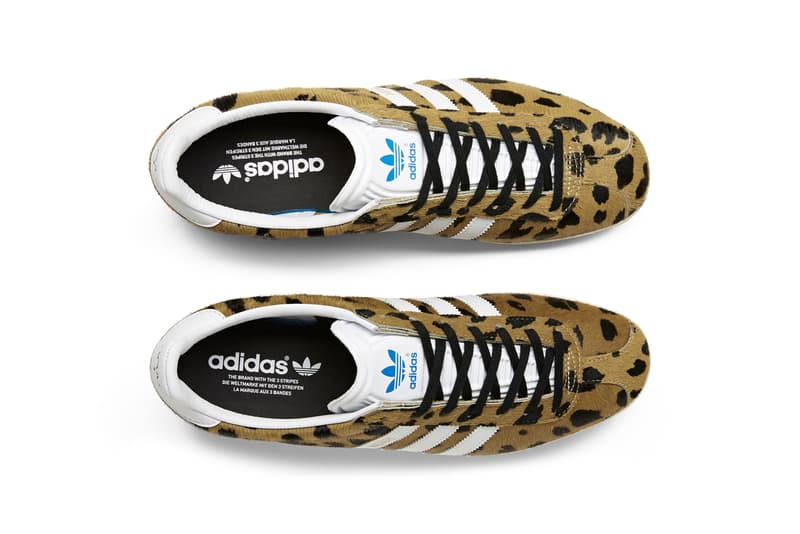 NOAH x adidas Originals Gazelle "Camo" "Cheetah" New York Label Three Stripes Collaboration OG Retro '90s 1990 Brendon Babenzien Supreme FW20 Fall Winter 2020 