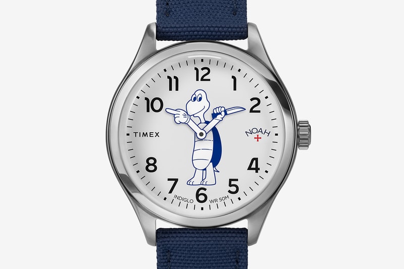 NOAH Timex Marine Life Preservation Waterbury Watch ghost nets suck knife turtle whales blog watches TW2U70500 accessories