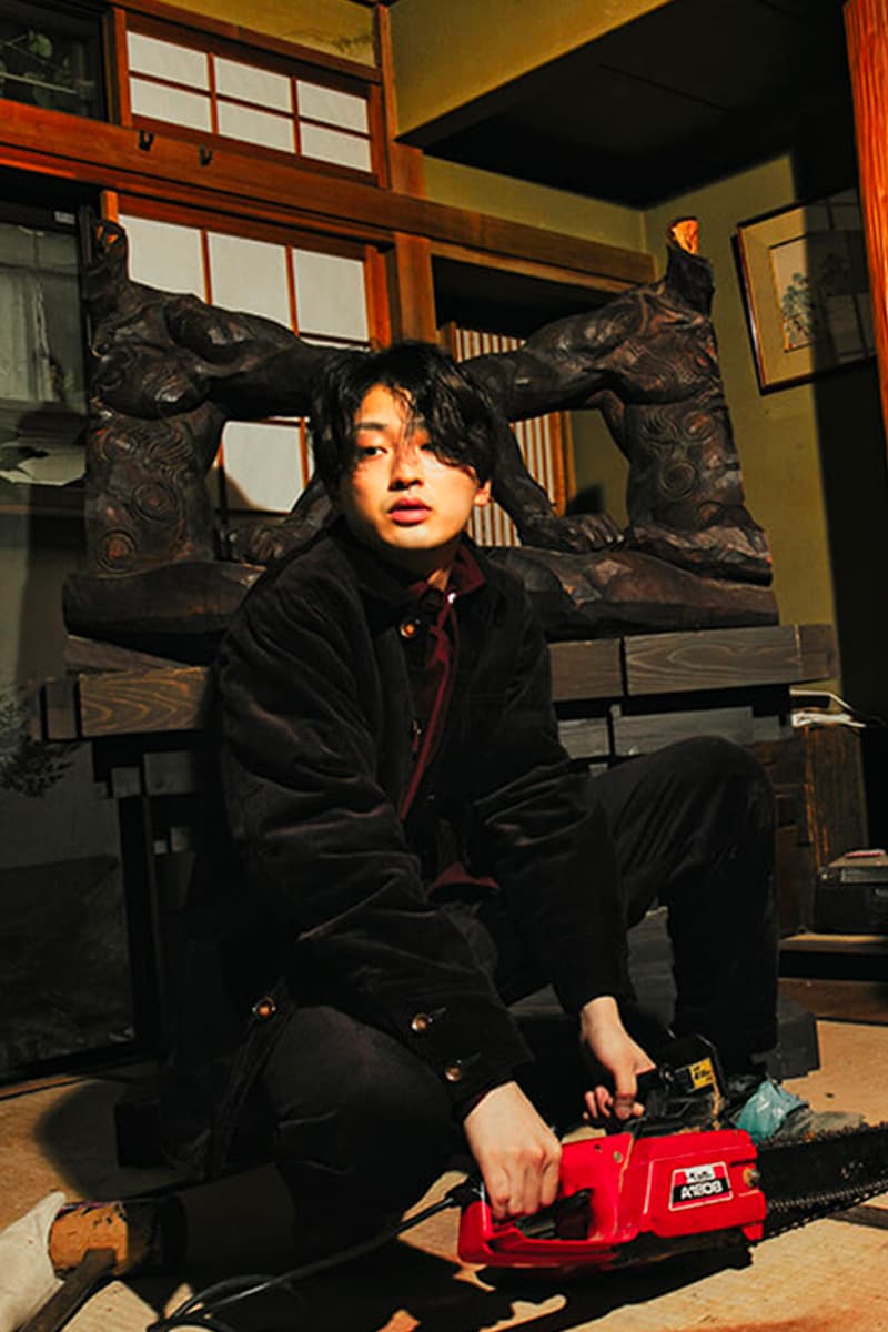 Number Nine Fall Winter 2020 Lookbook fw20 menswear streetwear graphic t shirts sweaters jackets coats crewnecks sweaters hoodies