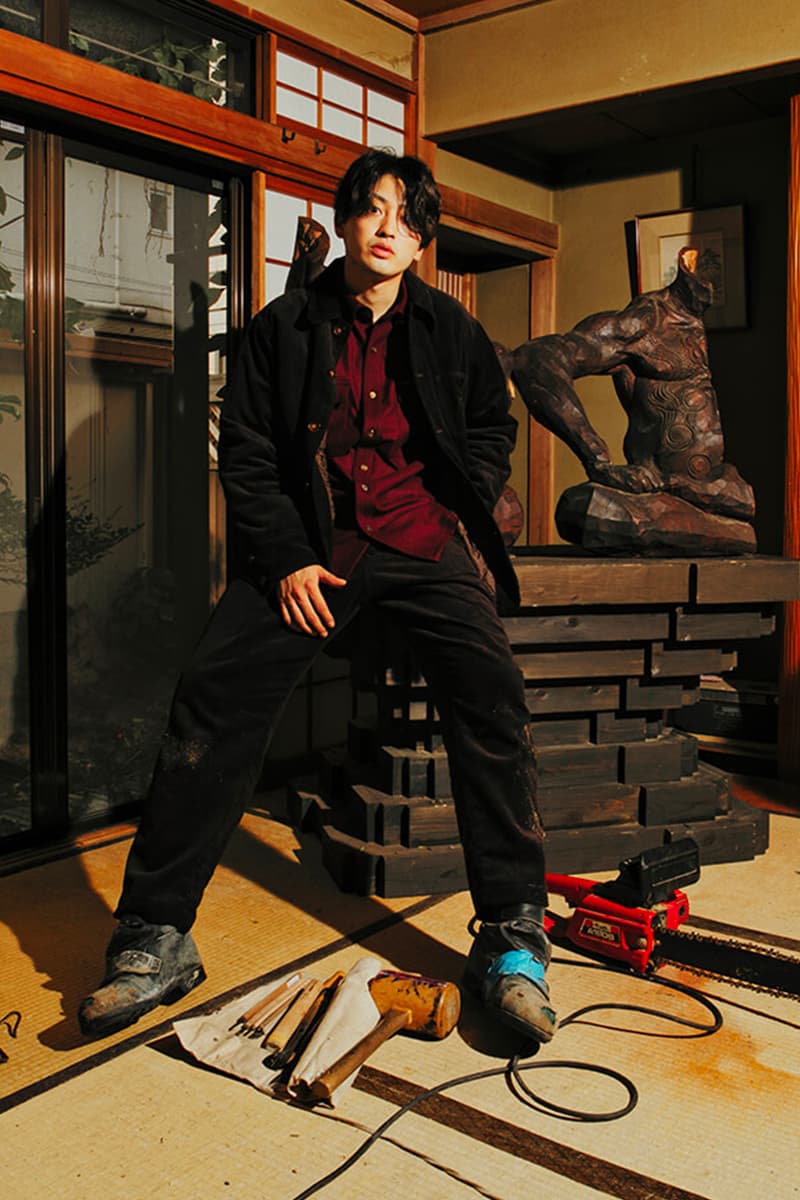 Number Nine Fall Winter 2020 Lookbook fw20 menswear streetwear graphic t shirts sweaters jackets coats crewnecks sweaters hoodies