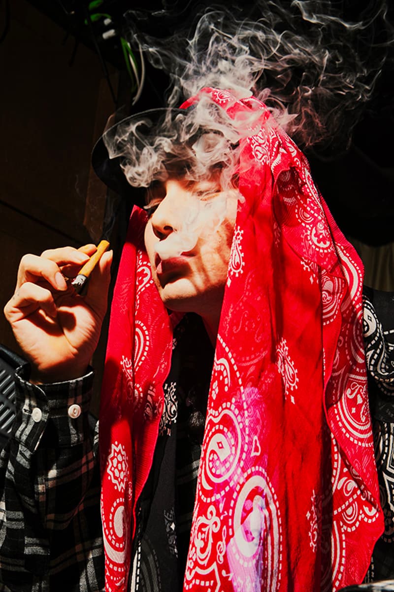 Number Nine Fall Winter 2020 Lookbook fw20 menswear streetwear graphic t shirts sweaters jackets coats crewnecks sweaters hoodies