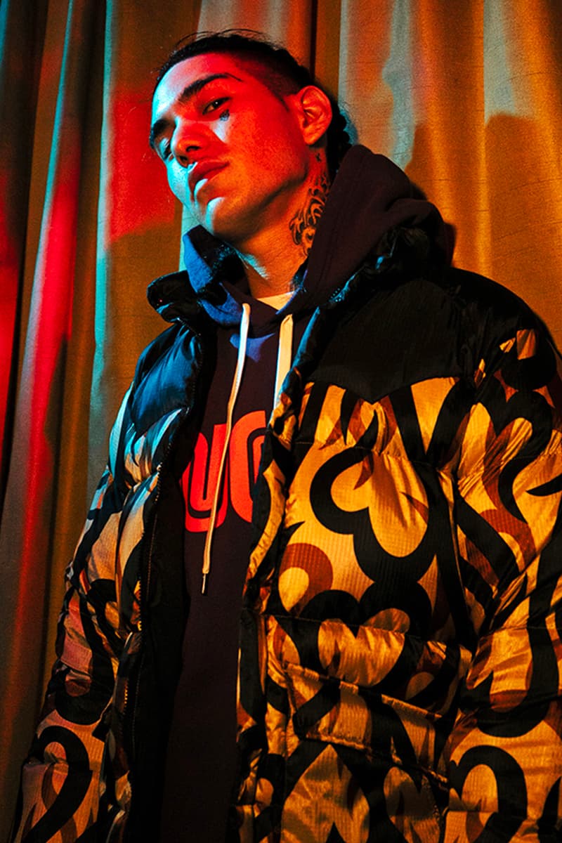 Number Nine Fall Winter 2020 Lookbook fw20 menswear streetwear graphic t shirts sweaters jackets coats crewnecks sweaters hoodies