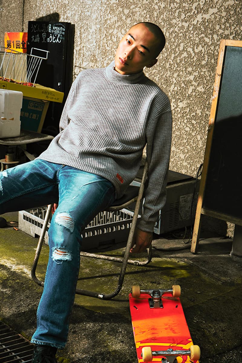 Number Nine Fall Winter 2020 Lookbook fw20 menswear streetwear graphic t shirts sweaters jackets coats crewnecks sweaters hoodies