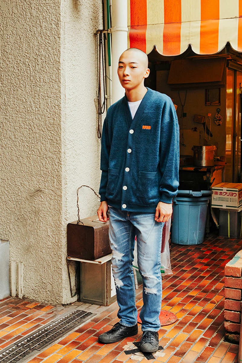 Number Nine Fall Winter 2020 Lookbook fw20 menswear streetwear graphic t shirts sweaters jackets coats crewnecks sweaters hoodies
