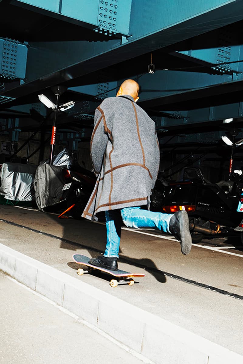 Number Nine Fall Winter 2020 Lookbook fw20 menswear streetwear graphic t shirts sweaters jackets coats crewnecks sweaters hoodies