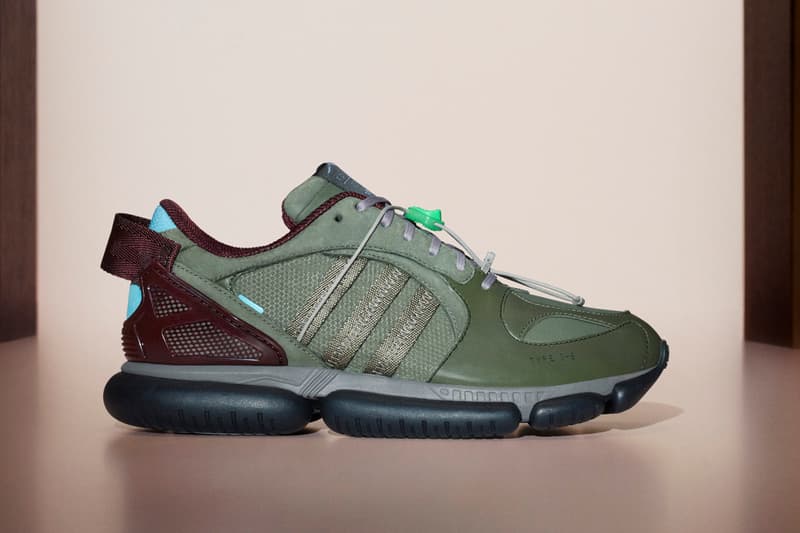 OAMC x adidas Originals Type-O6 Official Release Information Closer Look Luke Meier Campaign Imagery Drop Date Footwear Shoes Trainers Sneakers Avant-Garde Three Stripes ZX Torsion Tooling Luxury Dust White Black Olive Drab Exclusive Sand Colorways