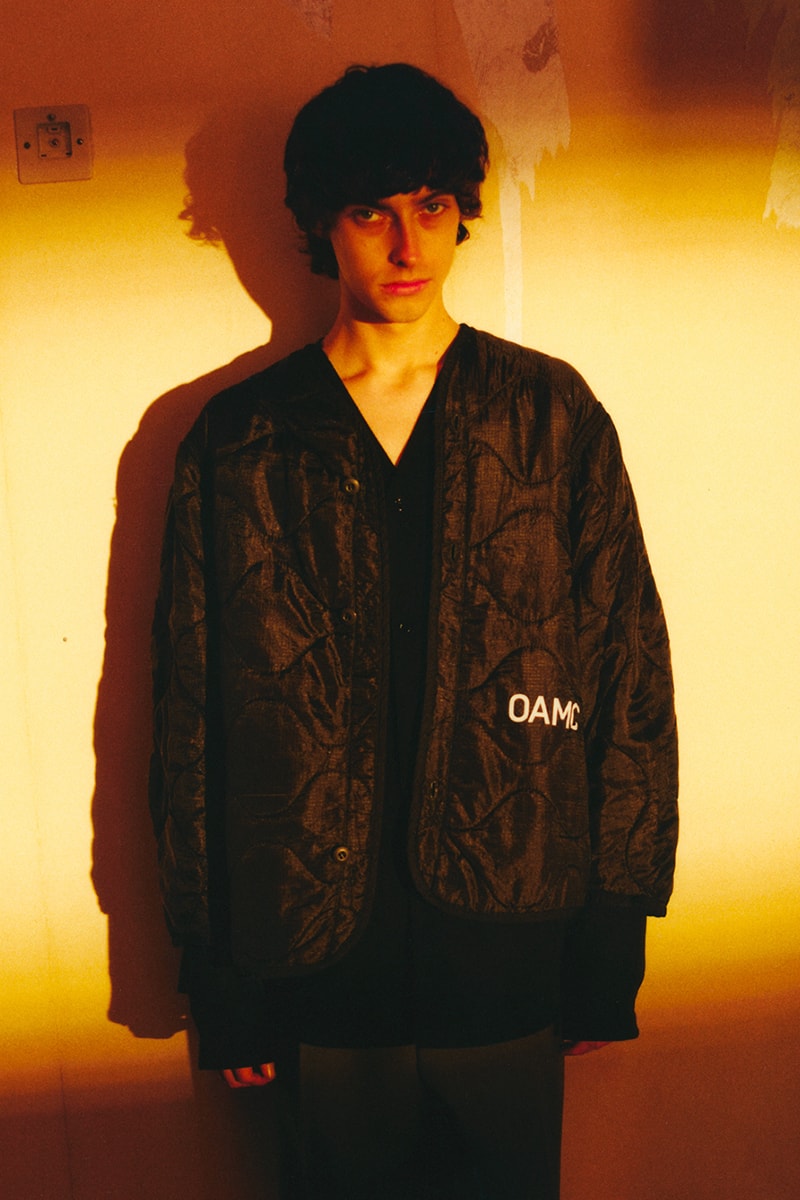 OAMC Daniel Johnston sketches artworks singer songwriter musician artist 2020 capsule collection t shirt jacket liner coach sweater hoodie graphic illustration jeremiah the innocent