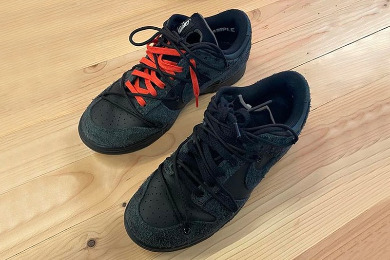 Off-White™ Nike Dunk Low Black First Look Release Info Virgil Abloh Date