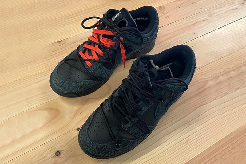 Off-White™ Nike Dunk Low Black First Look Release Info Virgil Abloh Date