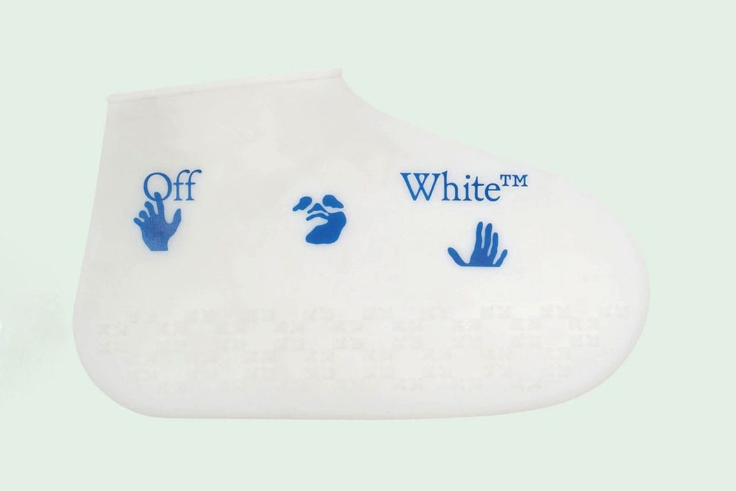 branded shoe covers