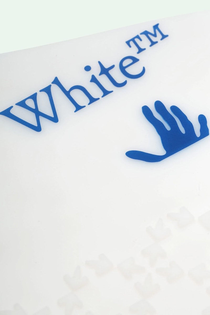 Off-White™ Silicone Shoe Cover With Printed Logo graphic branding sneaker price web store site