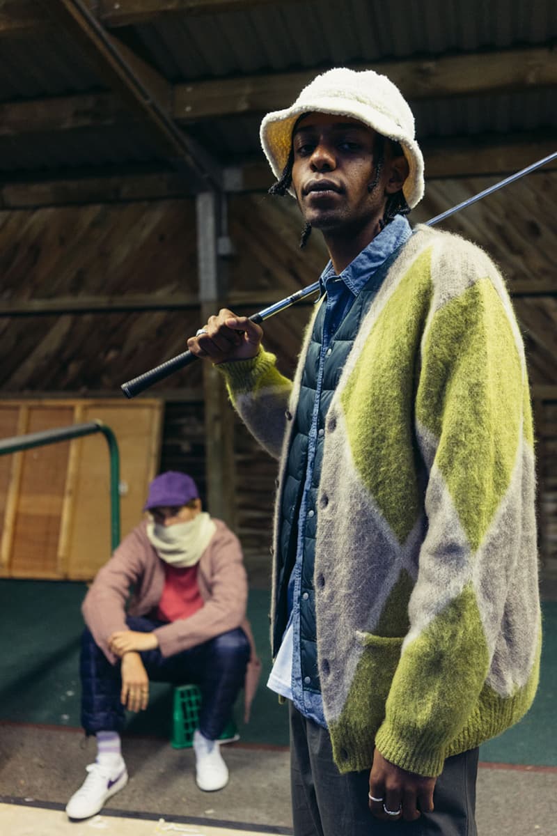 mohair cardigans oi polloi lyle and Scott release information golf editorial