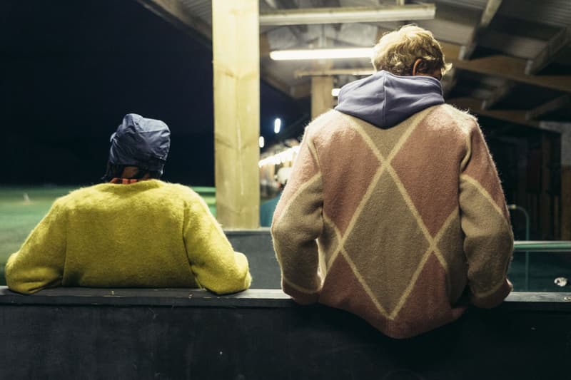 mohair cardigans oi polloi lyle and Scott release information golf editorial